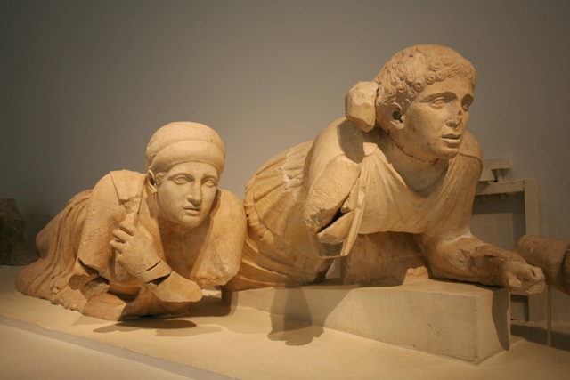 Ancient Olympia Museum - Lapith women from the West pediment
